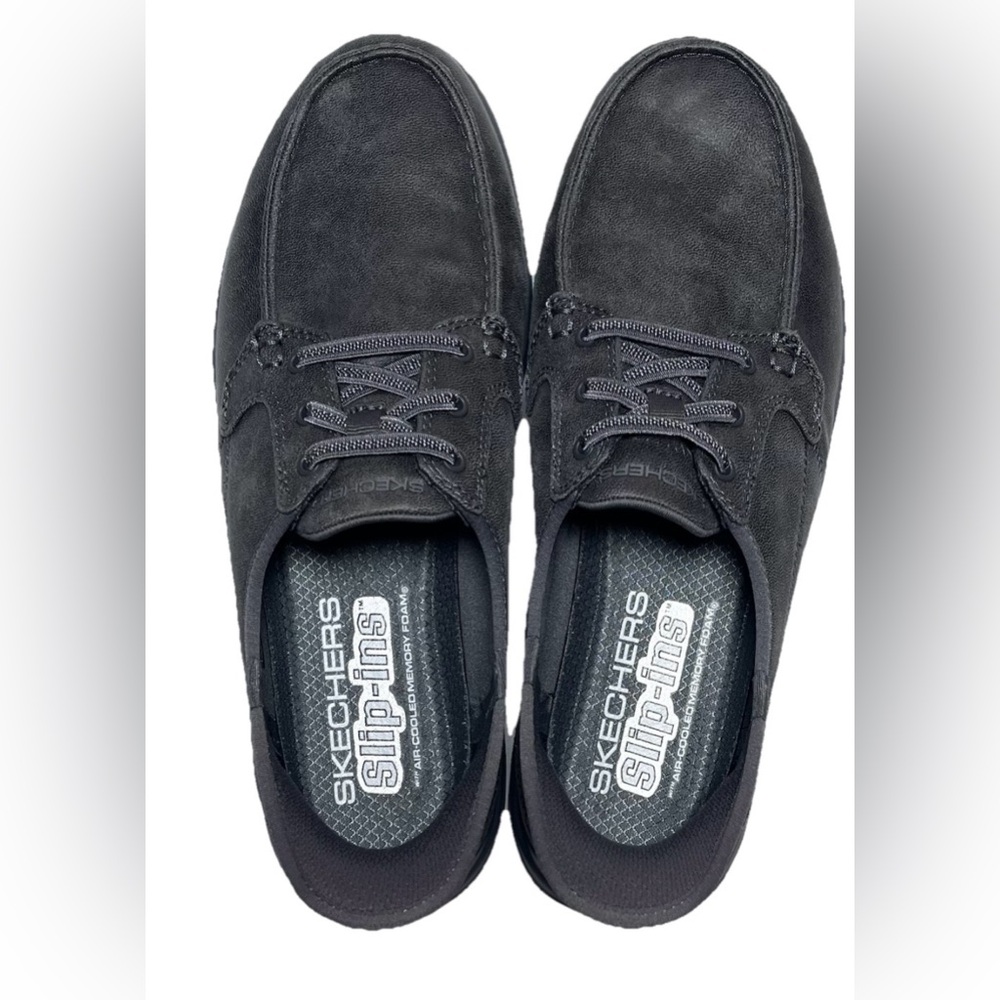 Skechers On The Go Flex Merit Slip In Shoes Charcoal Womens Size 8.5 NWOB Gray - Picture 5 of 8